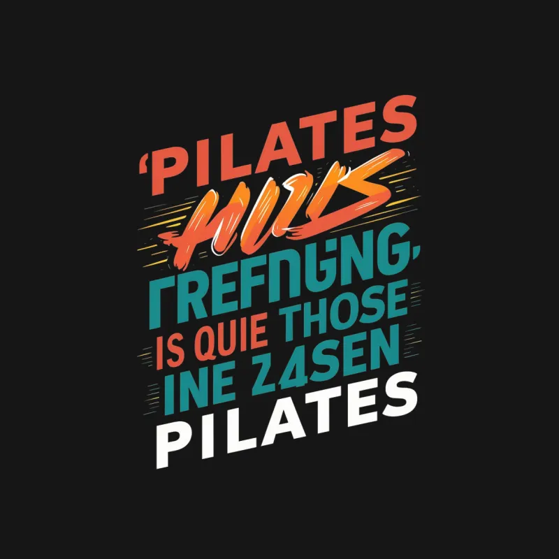 Colorful Pilates Graphic T-Shirt, Fitness Enthusiast Tee, Workout Motivational Shirt, Gym Apparel Male T-Shirt