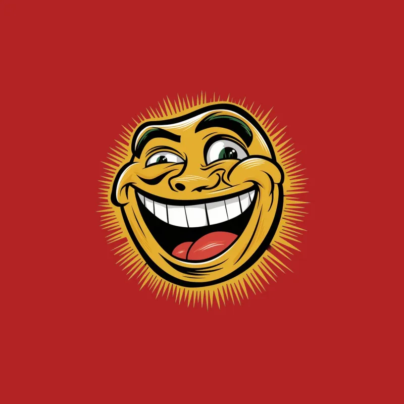 Smiling Sun Face T-Shirt, Vibrant Happy Graphic Tee, Unisex Summer Top Female T-Shirt