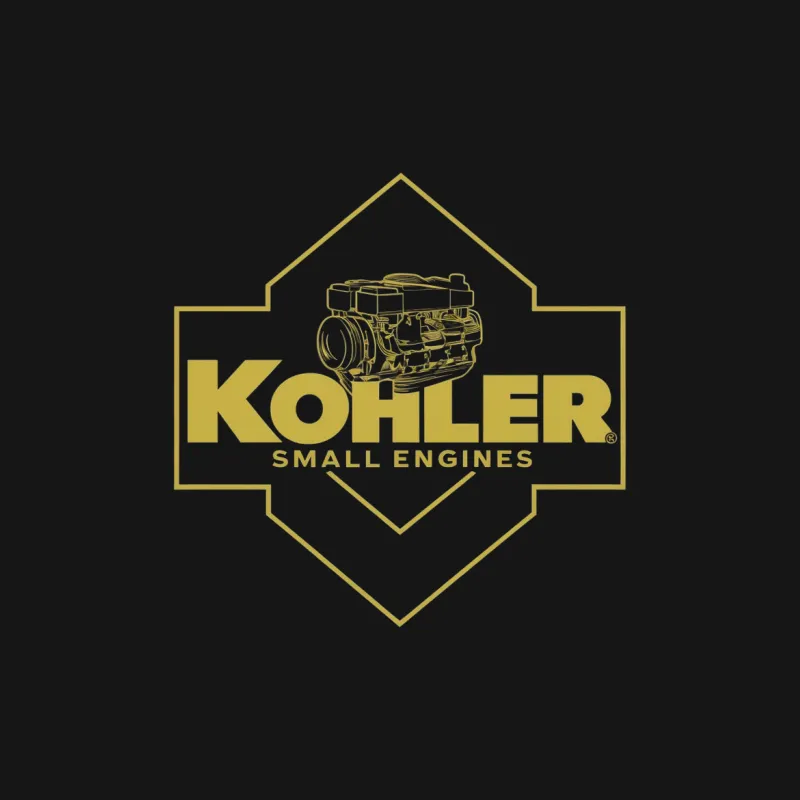 Kohler Small Engines Logo T-Shirt, Vintage Machinery Enthusiast, Unisex Tee Male T-Shirt