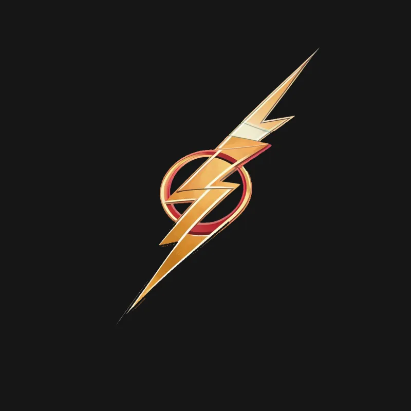 Lightning Bolt Graphic T-Shirt, Cool Electric Power Emblem Tee, Bold Vintage Style Design for Men and Women Male T-Shirt