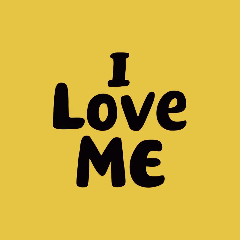 Self Love T-Shirt with Positive Message, I Love Me Graphic Tee, Unisex Cotton Shirt, Inspirational Apparel, Self Care Fashion Male T-Shirt