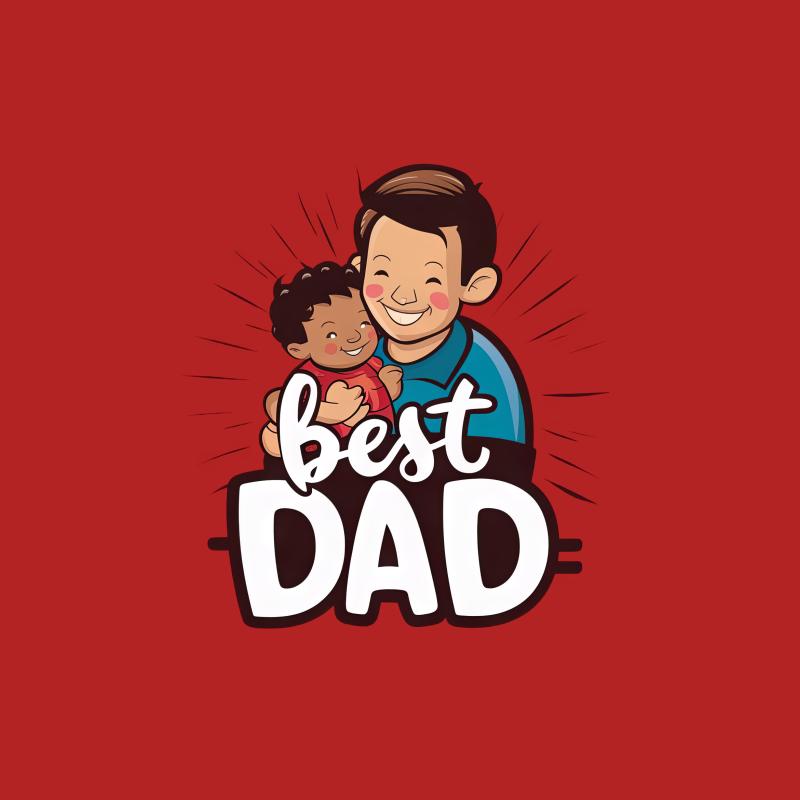 Best Dad Ever T-Shirt, Father's Day Gift, Daddy and Me Matching Tee, New Dad Shirt, Father Child Bond Graphic Tee, Cool Dad Apparel Female T-Shirt