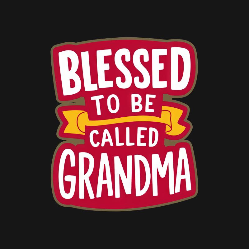 Blessed To Be Called Grandma T-Shirt, Inspirational Family Love Tee, Mother's Day Gift Idea, Grandparent Appreciation Shirt Male T-Shirt