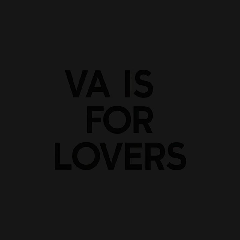 Unisex VA is for Lovers T-Shirt, Black and White Graphic Tee, Casual Viriginia Love Shirt, Soft Cotton, Men Women Gift Idea Male T-Shirt