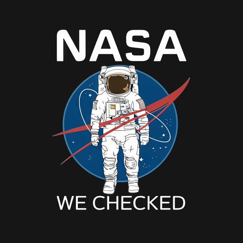 Astronaut Graphic T-Shirt, NASA Space Explorer Tee, Unisex Adult Clothing, Casual Cotton Shirt, Science Geek Gift Idea Male T-Shirt