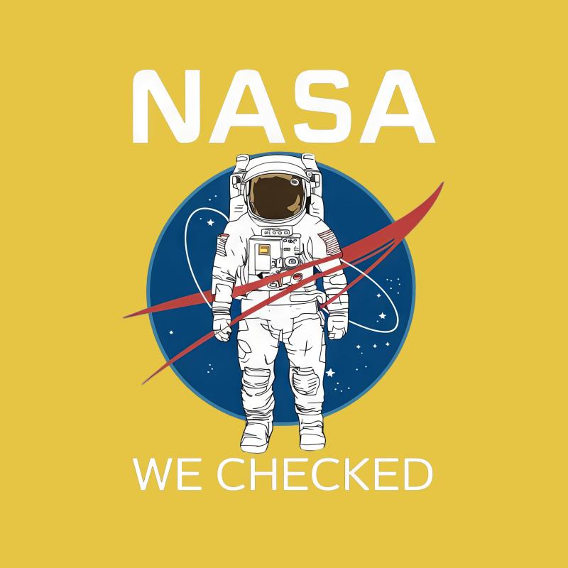 Astronaut Graphic T-Shirt, NASA Space Explorer Tee, Unisex Adult ...