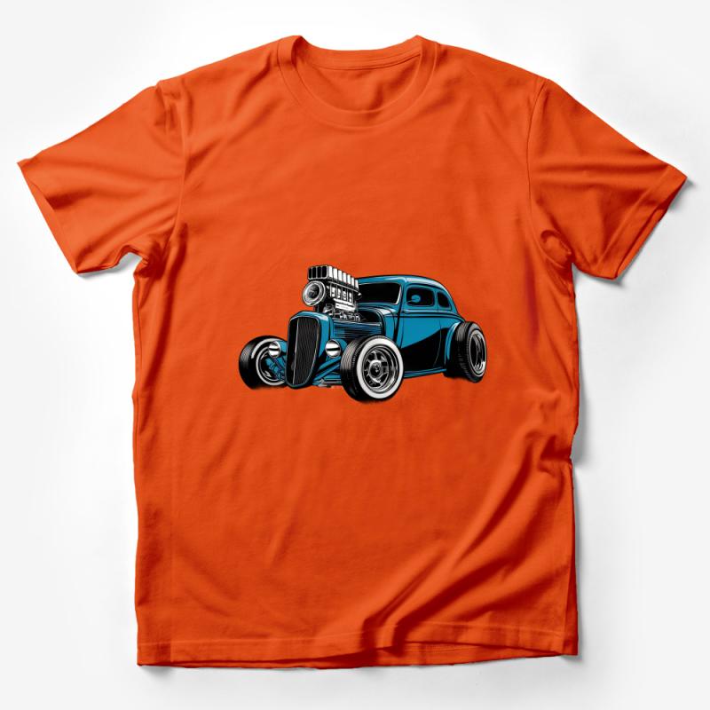 Vintage Hot Rod Graphic T-Shirt, Classic Car Enthusiast Tee, Retro Automobile Shirt, Gift for Car Lovers, Unisex Tee Male T-Shirt