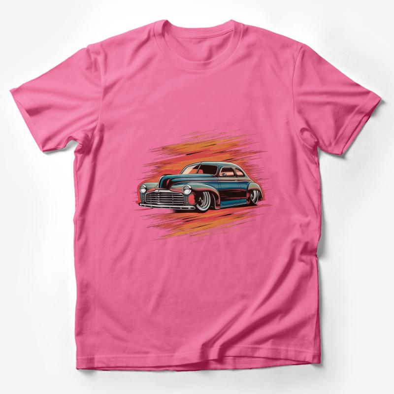 Vintage Car T-Shirt, Classic Automobile Retro Style Tee, Soft Cotton Unisex Shirt, Gift for Car Enthusiasts Male T-Shirt