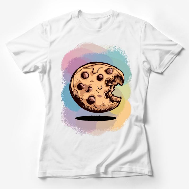 Funky Pizza Slice Graphic Tee, Colorful Art Shirt, Casual Food Lover Clothing, Unisex T-Shirt Female T-Shirt