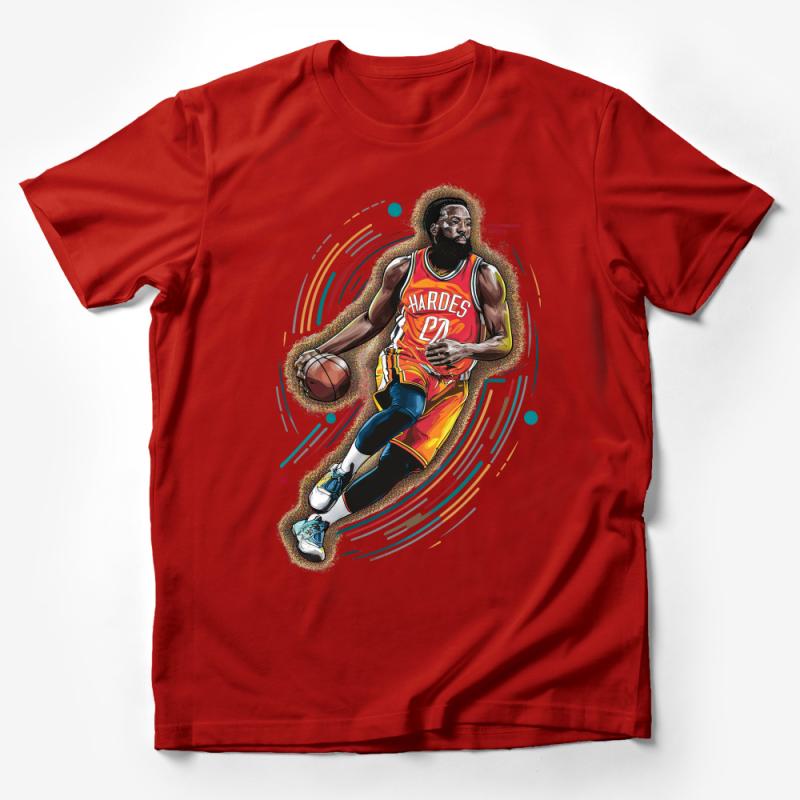 Vintage Basketball Player T-Shirt, Retro Sports Tees, Athletic Apparel, Collectible Clothing, Men's Graphic Shirt, Unique Gift for Fans Male T-Shirt