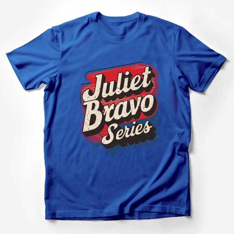 Vintage Juliet Bravo Series T-Shirt, Classic TV Show Fan Apparel, Retro 80s Police Drama Tee Male T-Shirt