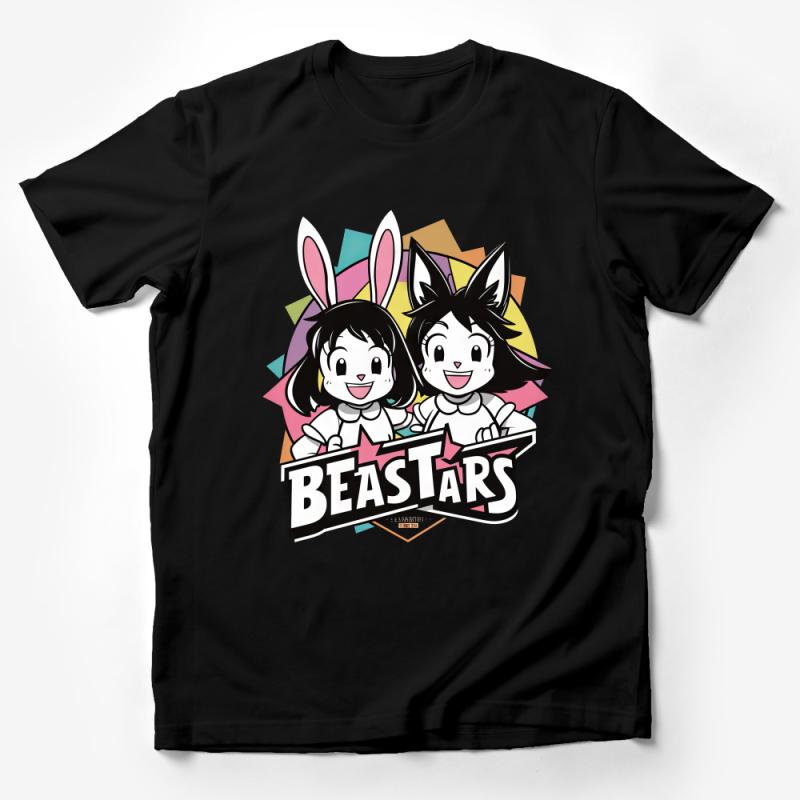 Cute Beastars Anime T-Shirt, Haru and Legoshi Graphic Tee, Manga Fan Gift, Unisex Casual Shirt Male T-Shirt