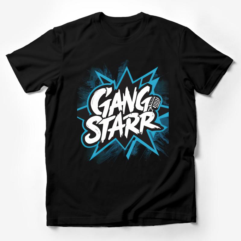 Hip Hop Inspired Gang Starr Graphic Tee, Unisex Retro Music T-Shirt, Casual Streetwear, Cool Gift Idea for Fans Male T-Shirt