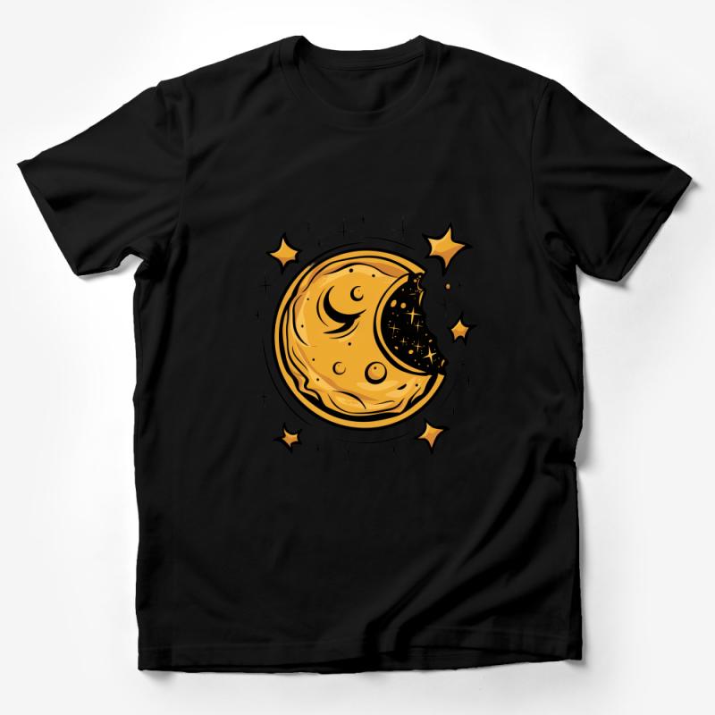 Celestial Moon Phases T-Shirt | Astronomy Lovers Space-Themed Tee | Unisex Graphic Shirt for Casual Wear Male T-Shirt