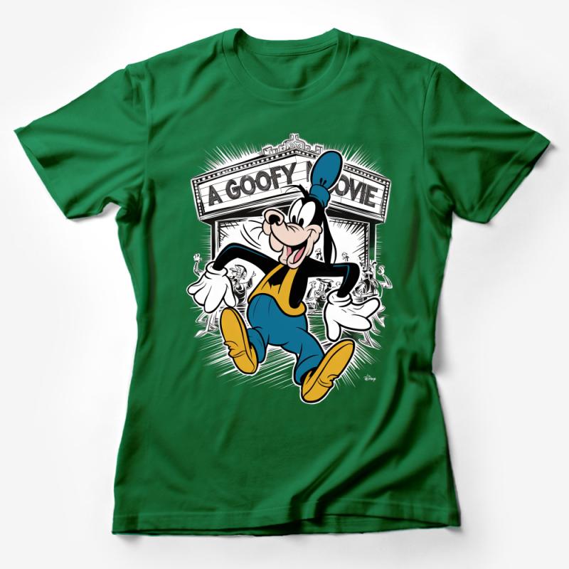 A Goofy Movie Inspired T-Shirt, Classic Cartoon Character Tee, Vintage Animation Fan Apparel Female T-Shirt