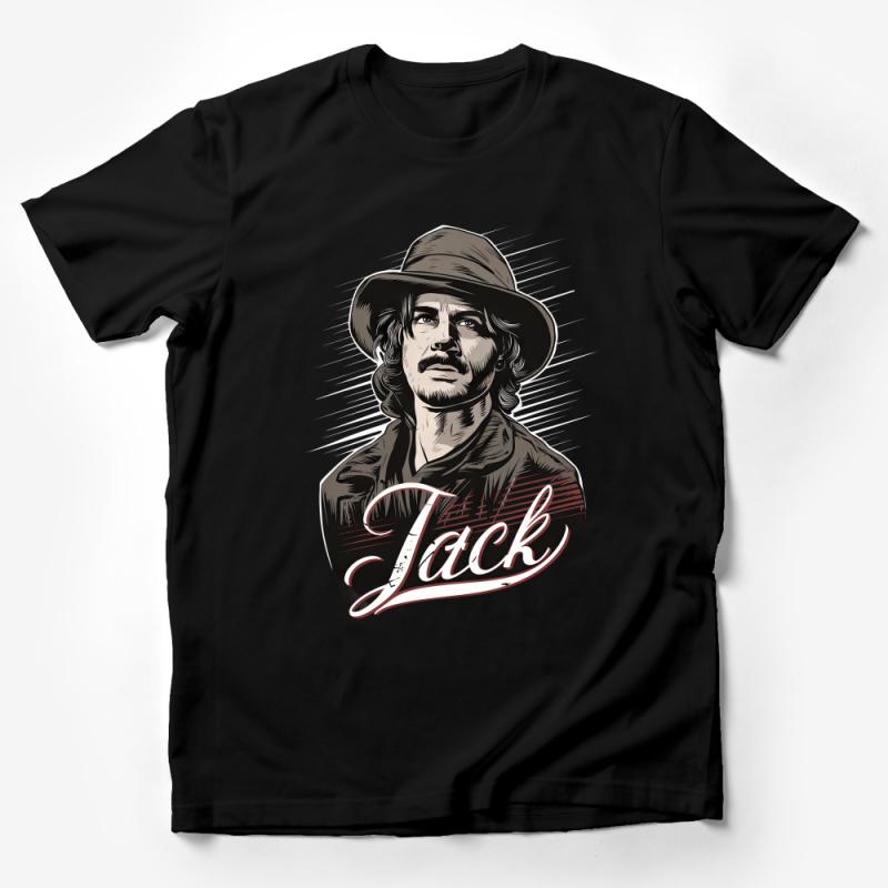 Vintage Inspired Jack Name T-Shirt, Classic Retro Style Graphic Tee, Casual Hipster Fashion, Unique Gift for Him Male T-Shirt