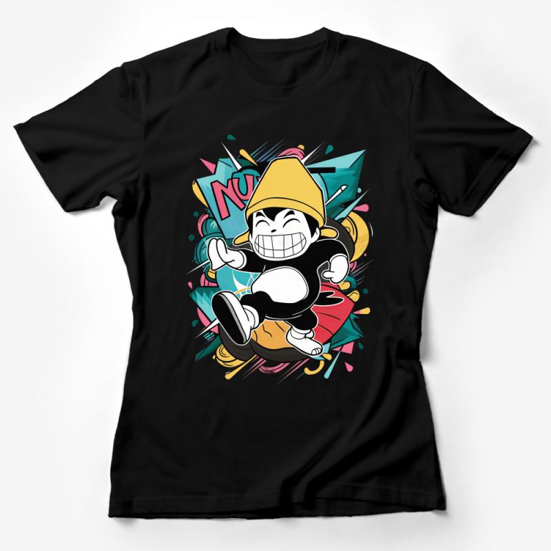 Urban Graffiti Art Monkey T-Shirt, Cool Streetwear Tee, Hip Hop Style Apparel, Unisex Graphic T-Shirt Female T-Shirt