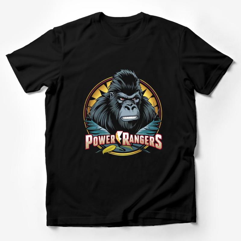 Mighty Ape Graphic Tee, Casual Vintage Style Shirt, Unisex Adult Clothing, Cool Animal Design Top, Retro Inspired T-Shirt Male T-Shirt