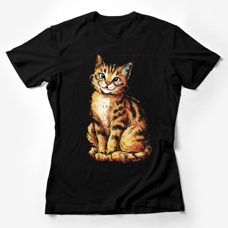 Pierre Bonnard Inspired Cat Illustration, Vintage Art Style T-Shirt, Feline Lover Unique Casual Wear, Unisex Graphic Tee Female T-Shirt