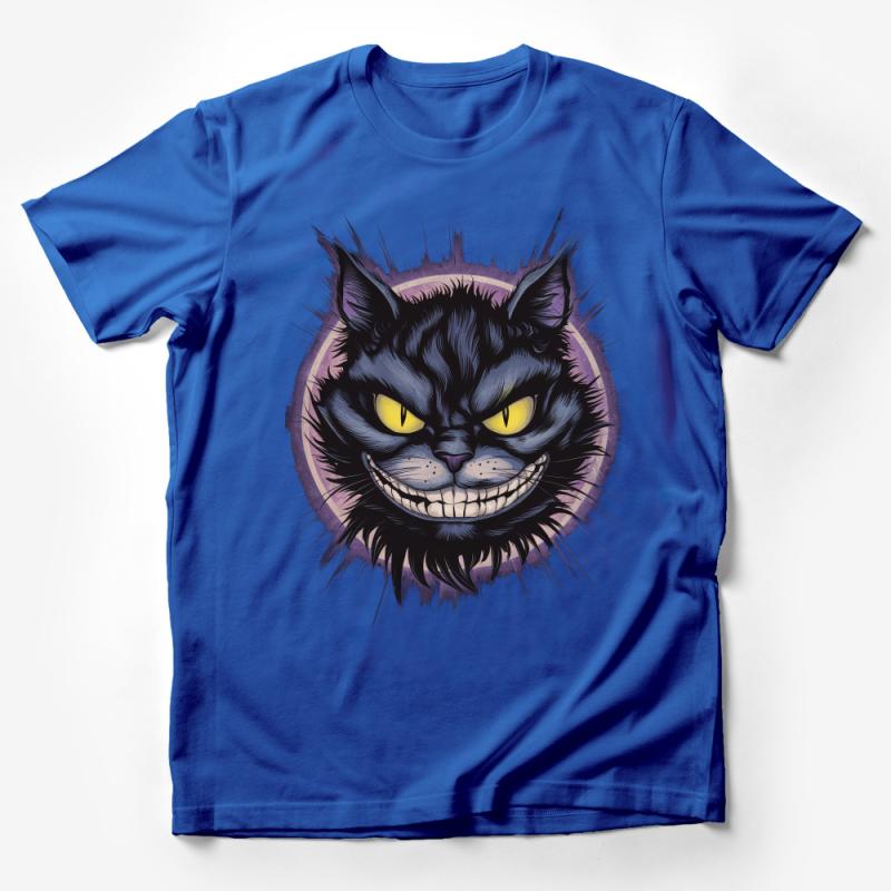 Cheshire Cat Smile T-Shirt, Alice in Wonderland Inspired, Unique Graphic Tee, Fantasy Art, Unisex Shirt Male T-Shirt