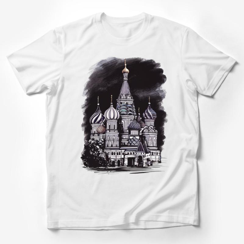 Architectural Sketch T-Shirt, Landmark Drawing Tee, Artistic City Illustration Shirt, Traveler Gift, Urban Sketcher Apparel, Unisex Tee Male T-Shirt