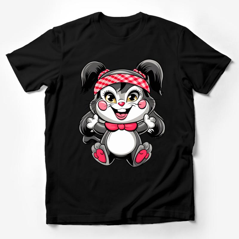 Cute Cartoon Chipmunk T-Shirt, Adorable Animal Graphic Tee, Kids Unisex Casual Wear, Fun Birthday Gift Idea Male T-Shirt