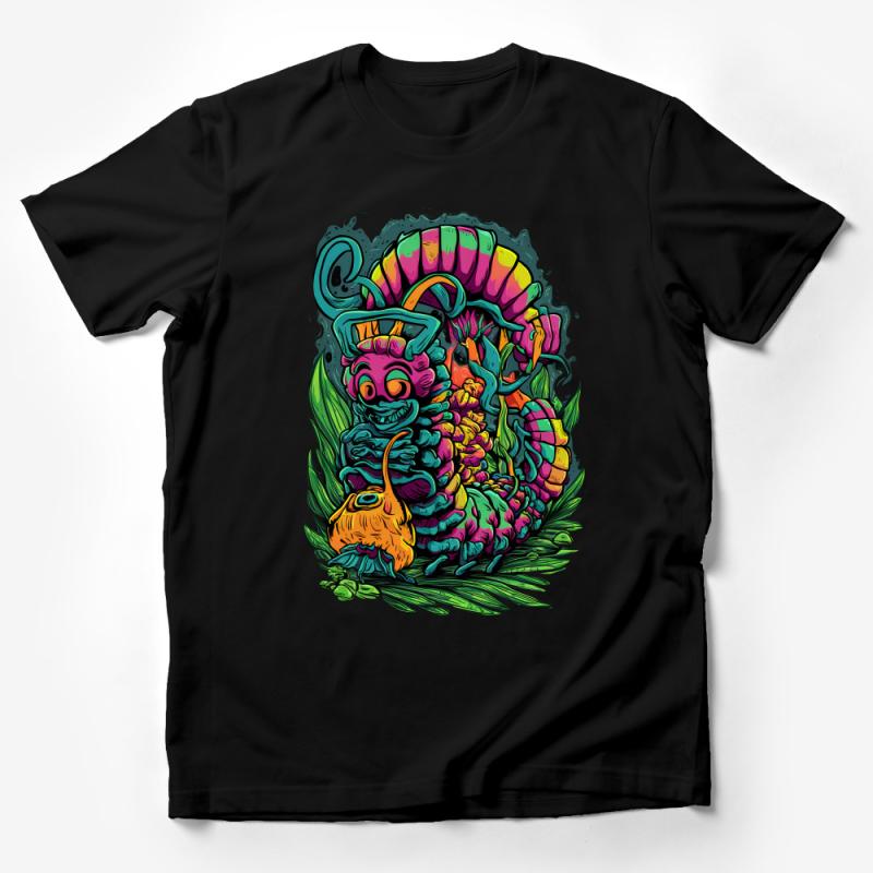 Whimsical Monster T-Shirt, Colorful Fantasy Creature Tee, Vibrant Graphic Tee, Unique Fashion, Unisex Shirt for All Ages Male T-Shirt