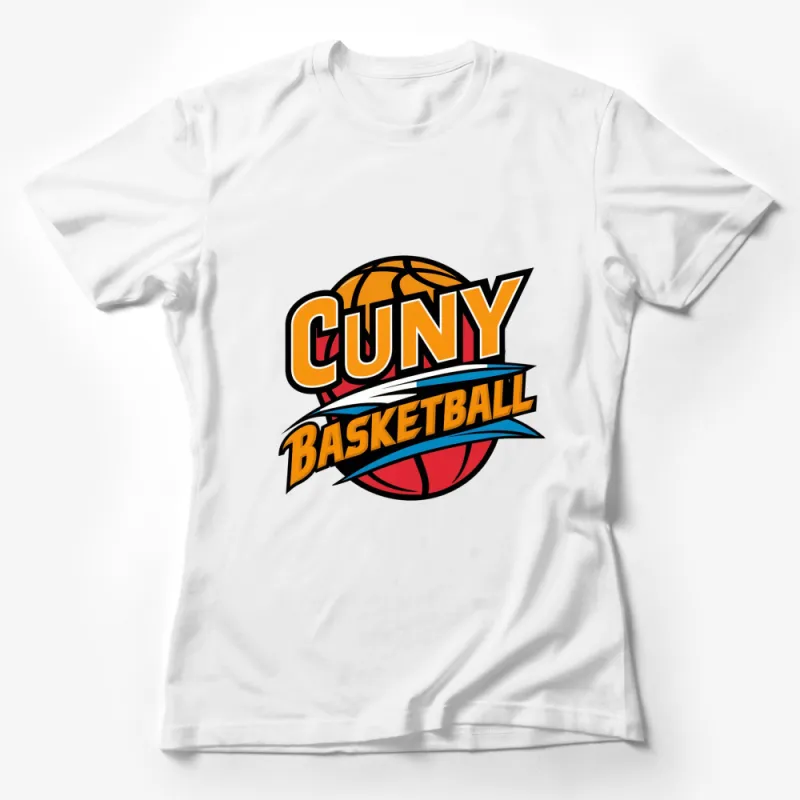 CUNY Basketball Graphic T-Shirt, Vibrant College Sports Tee, Unisex Fit Female T-Shirt