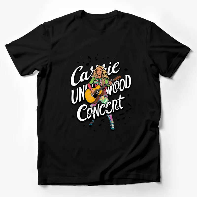 Carrie Underwood Concert Graphic T-Shirt, Music Fan Apparel, Country Singer Tee Male T-Shirt