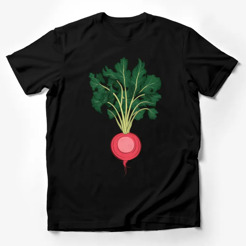 Fresh Beetroot Illustration Organic Vegetable Art Men's T-Shirt Male T-Shirt