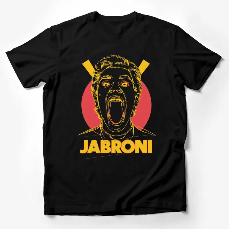 Vintage Style Jabroni Quote T-Shirt with Retro Pop Art Design Male T-Shirt