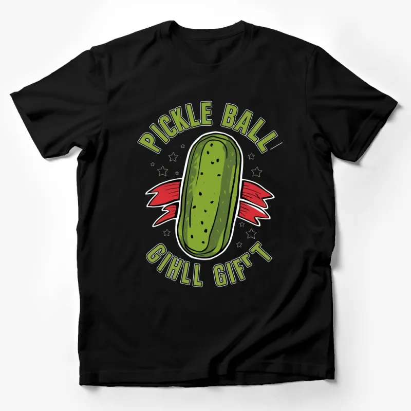 Funny Pickleball T-Shirt, Novelty Pickle Graphic Tee, Casual Sports Shirt, Chill Gift for Players, Unisex Apparel Male T-Shirt