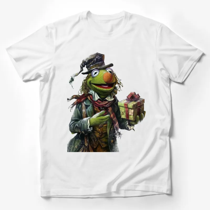 Vintage Style Muppet Character T-Shirt, Retro Graphic Tee, Unisex Casual Shirt, Unique Illustration Gift, Soft Cotton Top Male T-Shirt