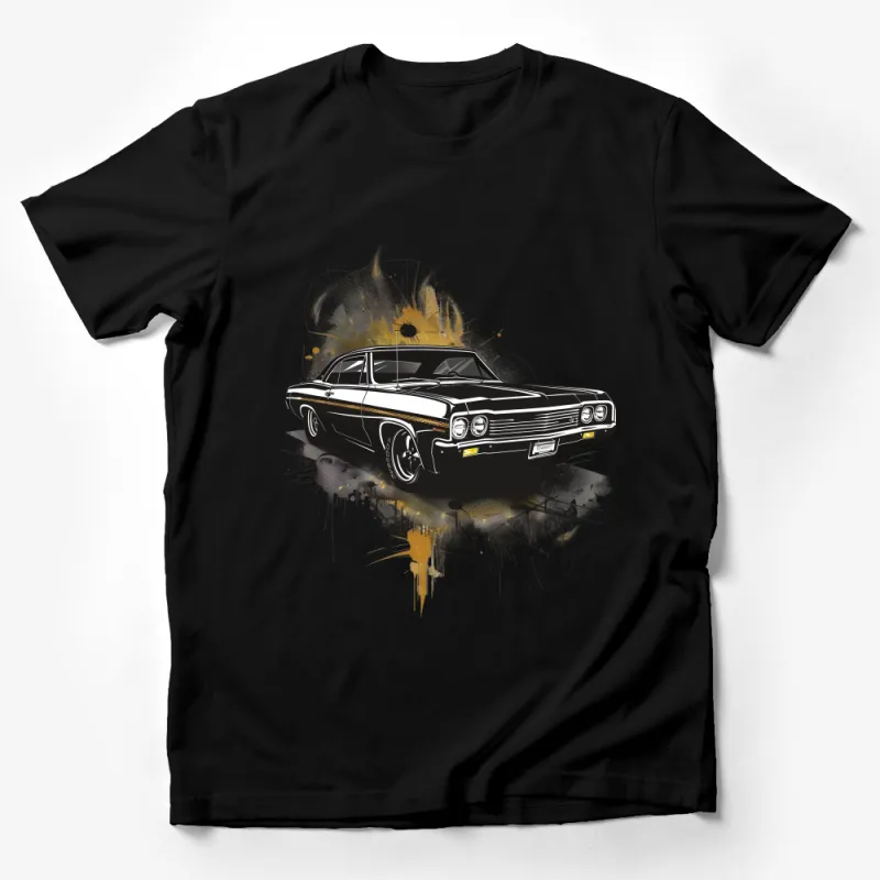 Vintage Car T-Shirt, Classic Automobile Graphic Tee, Retro Style Vehicle Shirt, Unique Men's Fashion, Cool Urban Wear, Car Enthusiast Gift Male T-Shirt