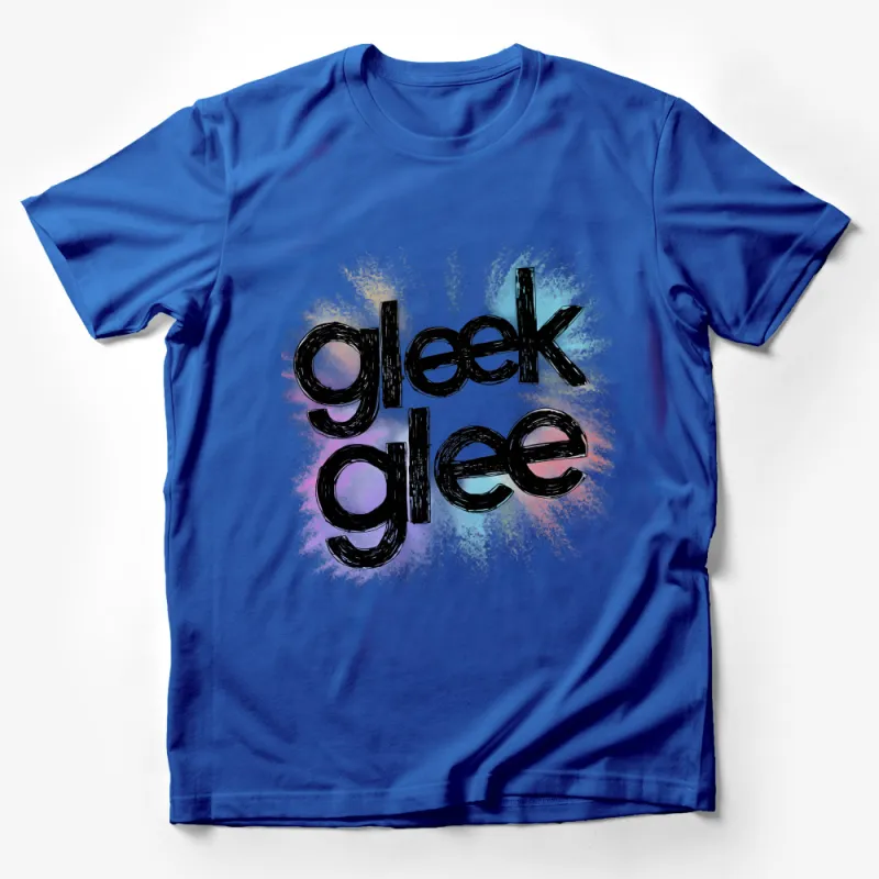 Unisex Glee Inspired T-Shirt, Colorful Grunge Style Tee, Musical TV Show Fan Gift, Casual Wear Top for Men and Women Male T-Shirt