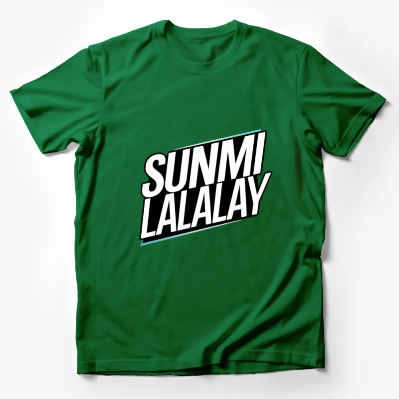 Unique SUMNI LALALAY Graphic Tee, Cool Statement T-Shirt, Unisex Fashion Top, Casual Wear, Bold Typographic Shirt Male T-Shirt