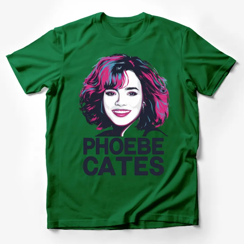 Colorful Pop Art Phoebe Inspired T-Shirt, Unisex Retro Tee, Vintage Style Graphic Shirt, Casual Wear, Gift for Movie Fans Male T-Shirt