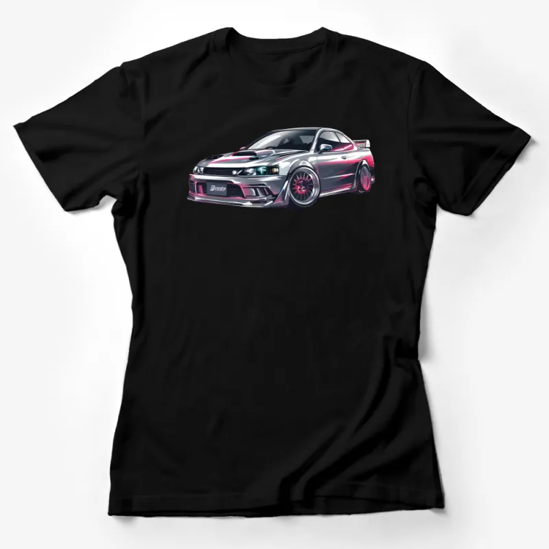 JDM Car Enthusiast T-Shirt, Tuner Culture Tee, Street Racing Graphic Shirt, Unisex Automotive Apparel, Drift Fashion Top, Sports Car Gift Female T-Shirt