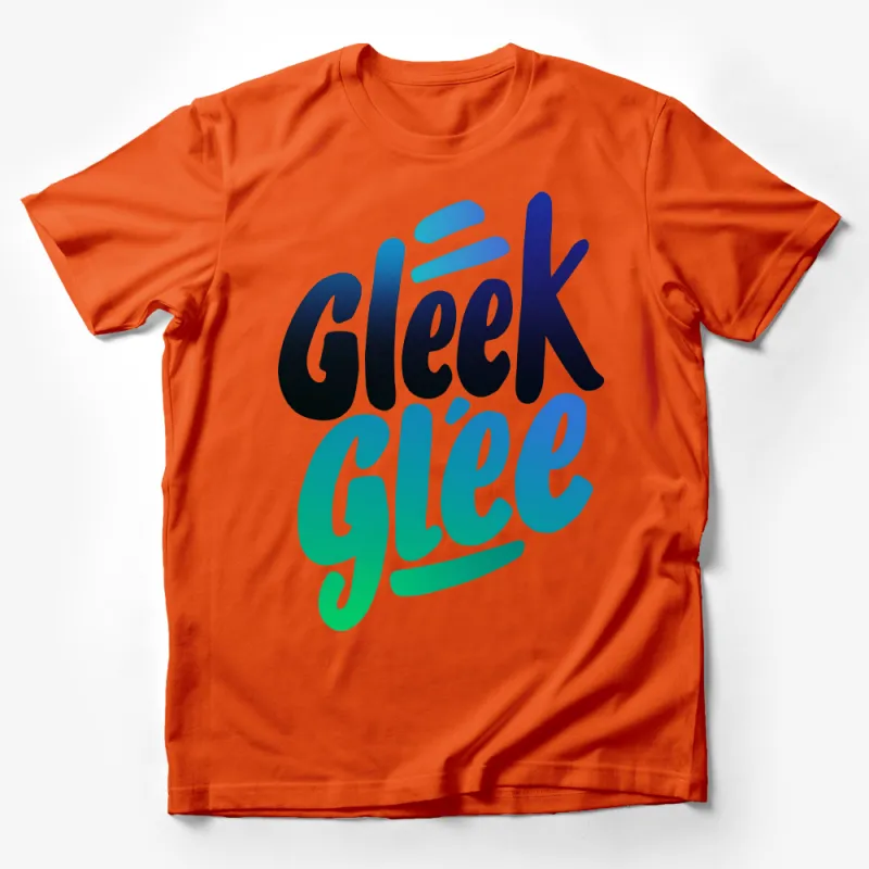 Unisex Gleek Glee T-Shirt, Musical TV Show Fan Merch, Casual Cotton Tee, Gift for Singers, Choir Enthusiasts Apparel Male T-Shirt