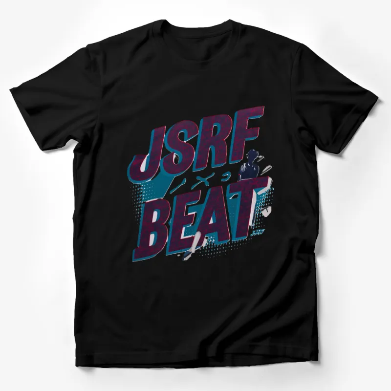 Vintage Style JSRF BEAT Graphic T-Shirt, Retro Gamer Urban Streetwear, Unisex Cotton Tee Male T-Shirt