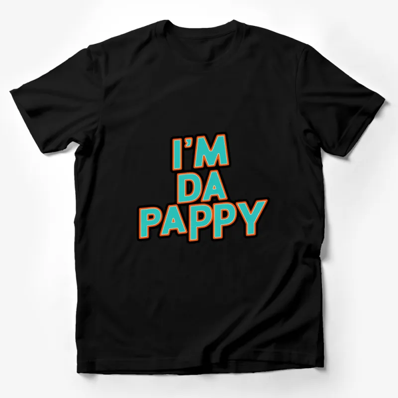 Men's Retro Style I'm Da Pappy T-Shirt, Funny Dad Tee, Cool Fathers Day Gift, Vintage Inspired Shirt for Dads Male T-Shirt