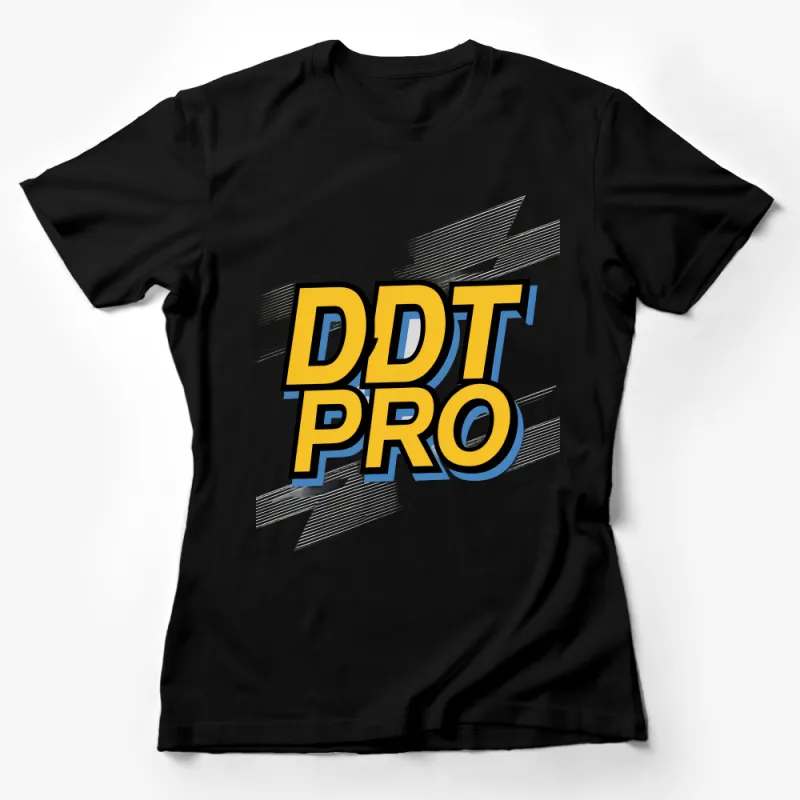 Athletic Graphic T-Shirt, Bold PDD Pro Lettering, Casual Sportswear, Men's Fitness Apparel, Gym Wear, Street Style Top Female T-Shirt