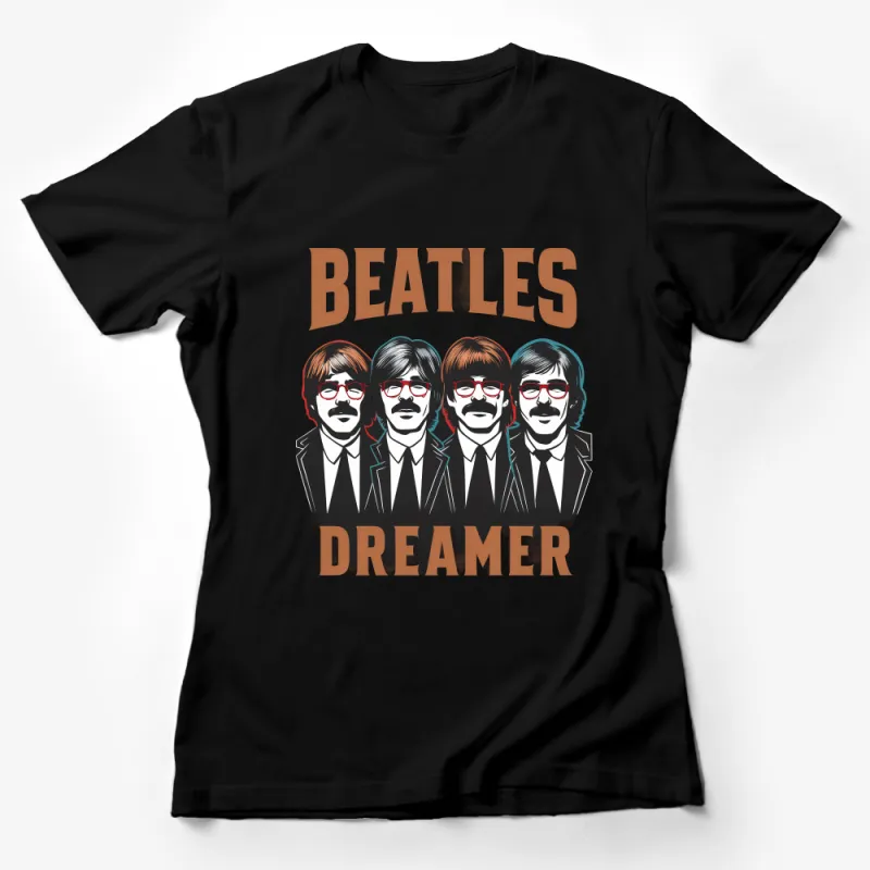 Vintage Rock Band Dreamer Graphic Tee, Classic Music Lover T-Shirt, Unisex Retro Band Tee, Gift for Music Fans Female T-Shirt