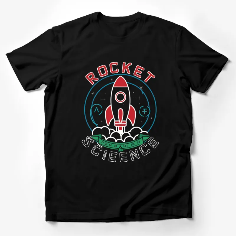 Rocket Science T-Shirt, Space Themed Tee, Unisex Adult Clothing, Astronomy Shirt, Casual Graphic Apparel, Gift for Science Lovers Male T-Shirt