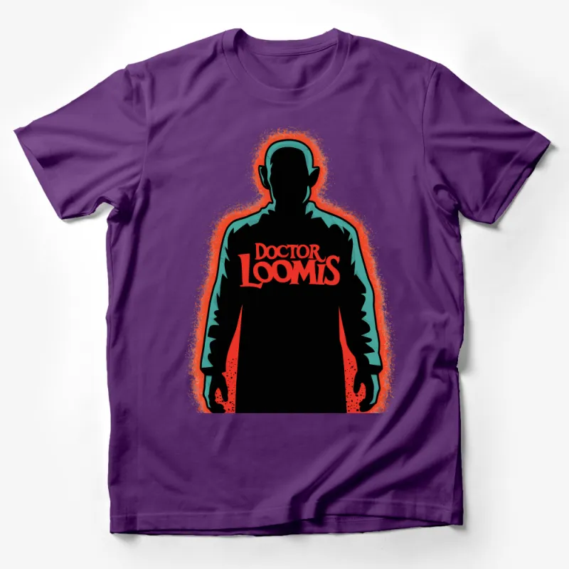 Doctor Loomis Inspired T-Shirt, Horror Film Character Tee, Unisex Graphic Shirt, Movie Buff Gift Idea, Cult Classic Apparel Male T-Shirt