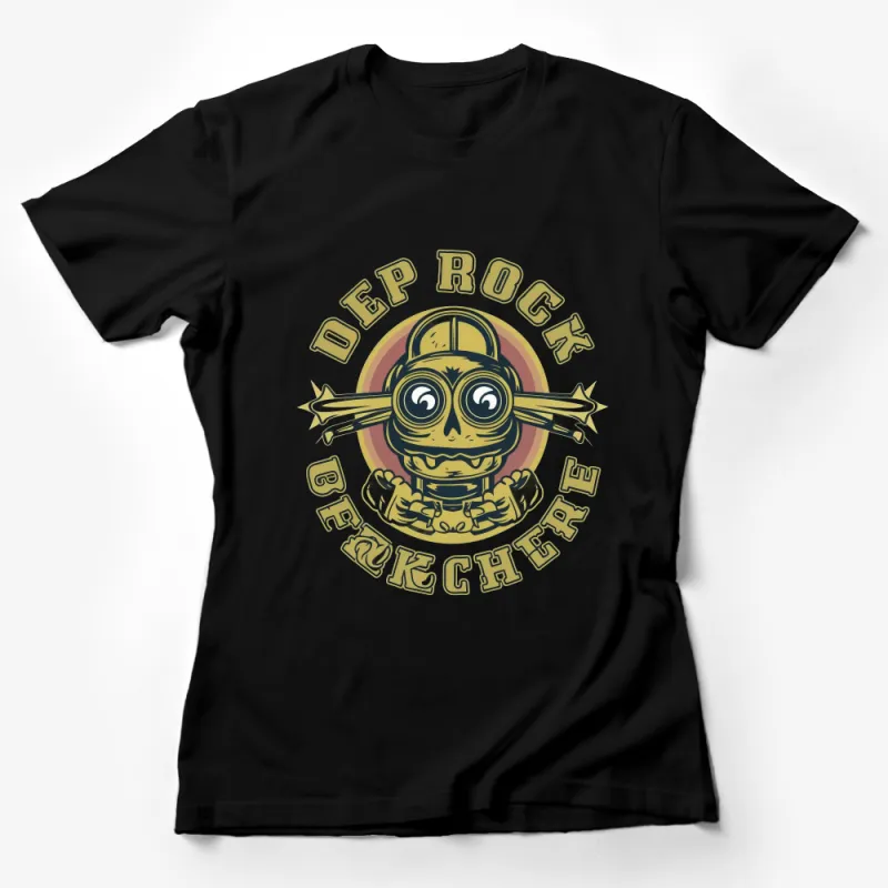 Unique Deep Rock Galactic Inspired T-Shirt, Video Game Merch, Unisex Graphic Tee, Miner Cartoon Design, Gift for Gamers Female T-Shirt