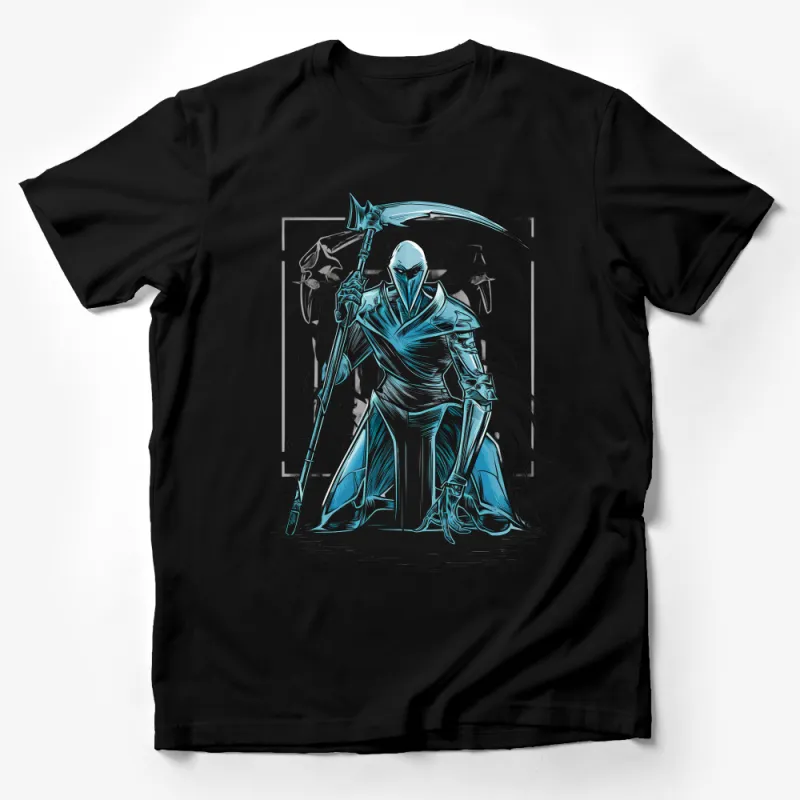 Fantasy Warrior Graphic T-Shirt, Cool RPG Character Tee, Unisex Gaming Apparel, Mystical Fighter Clothing, Epic Battle Shirt Male T-Shirt