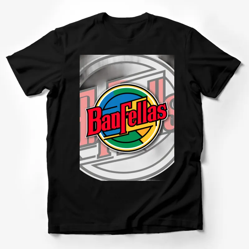 Badfellas Retro Style T-Shirt, Colorful Bold Graphic Tee, Vintage Inspired Fashion, Casual Streetwear Top, Unisex Shirt Male T-Shirt