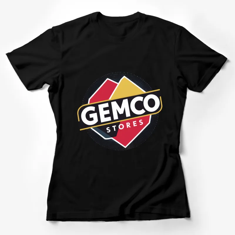 Vintage Gemco Stores Logo T-Shirt, Classic Retro Brand Tee, Unisex Adult Graphic Shirt, Fashion Casual Wear, Collector's Item Female T-Shirt