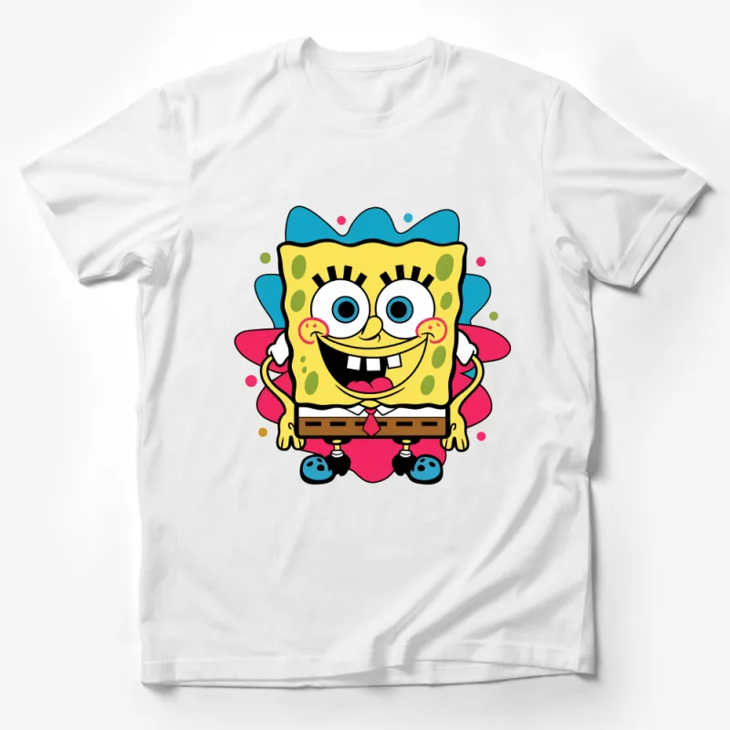 Cartoon Character Skateboarding Fun T-Shirt - Vibrant Kids Graphic Tee, Casual Comfy Cotton Shirt, Unique Gift Male T-Shirt